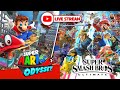 Lets play super mario odyssey  smash bros ultimate with viewers