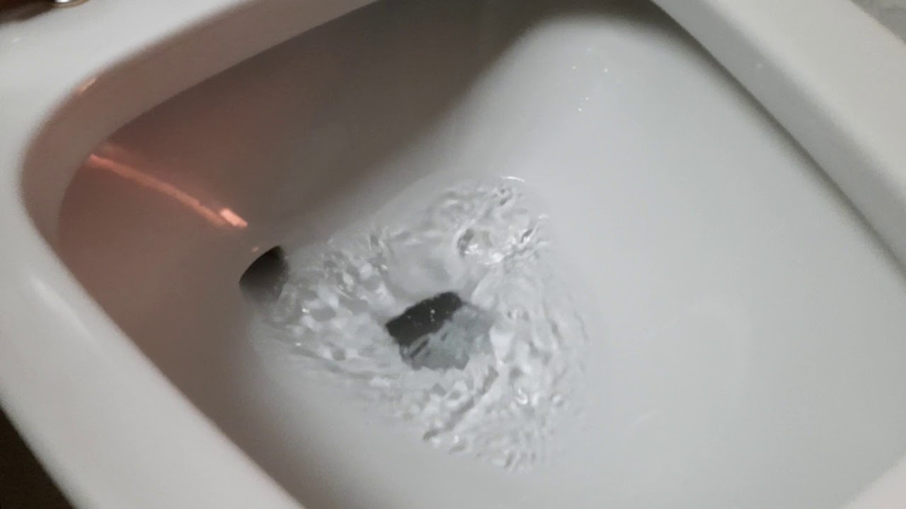 LAUFEN siphon vortex toilet part 2 サイホンボルテックス便器 YouTube