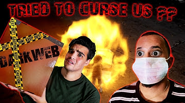 (CURSED?!) OPENING A REAL DARK WEB MYSTERY BOX! /THIS WAS NOT SUPPOSED TO HAPPEN *WARNING*