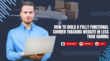 How To Design a Courier Tracking Delivery Website With Live Map and Printable Receipt