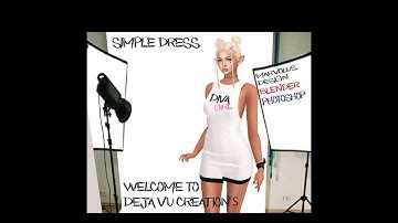 Creating Clothes In Secondlife  Part 1