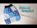 Patchwork Strampelsack - Nähanleitung OHNE Schnittmuster - Für Anfänger - Nähtinchen