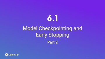 Unit 6.1 | Model Checkpointing and Early Stopping | Part 2