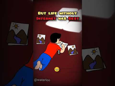 life before Internet 🤌🥹| ft. childhood memories ❤️| #shorts #memes #viral #animation #waterloo