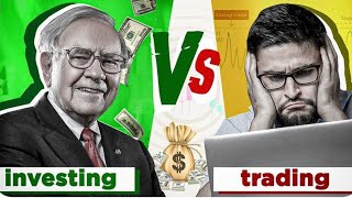 Investing vs Trading|| which one is better for beginners