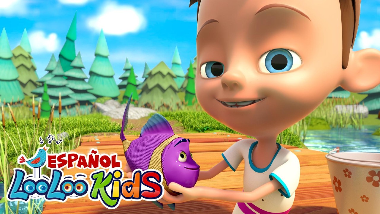 🎣 Una Vez Atrapé un Pececito 🐟 | Canciones Infantiles en Español | LooLoo Kids