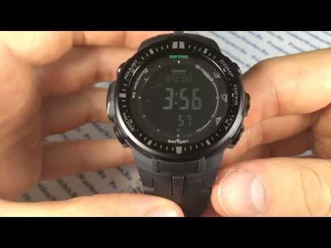... Casio ProTrek PRW-3000-1A - видео Ð¾Ñ President Watches ... Casio ProTrek PRW-3000-1A - видео Ð¾Ñ President Watches