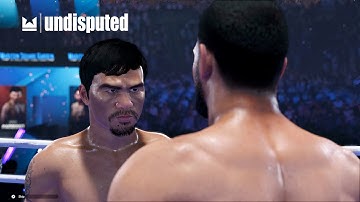 Undisputed - Manny Pacquiao Vs Amir Khan I FULL FIGHT (PS5)