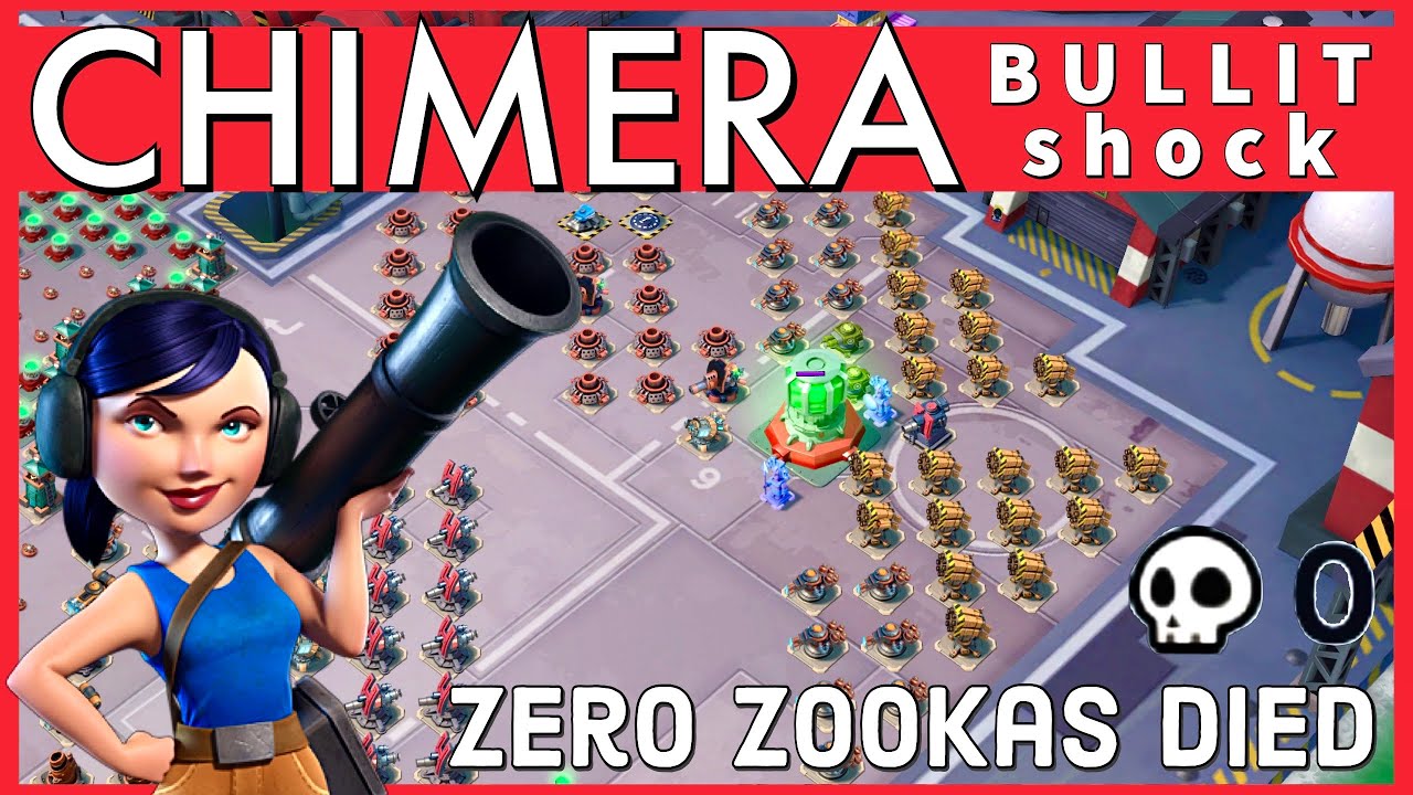 a great SOLO on CHIMERA 😎 zero TROOPS died / operation MASSIVE ATTACK / BOOM BEACH gameplay/strategy