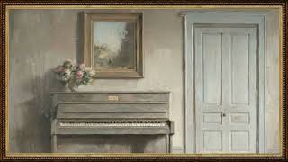Vintage French Country Piano Room 4K Frame TV Art Cozyland Prints