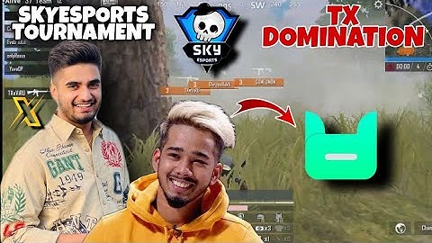 Tx Domination in Skyesports Tournament🔥 Xspark Vs Udog🇮🇳 #bgmi