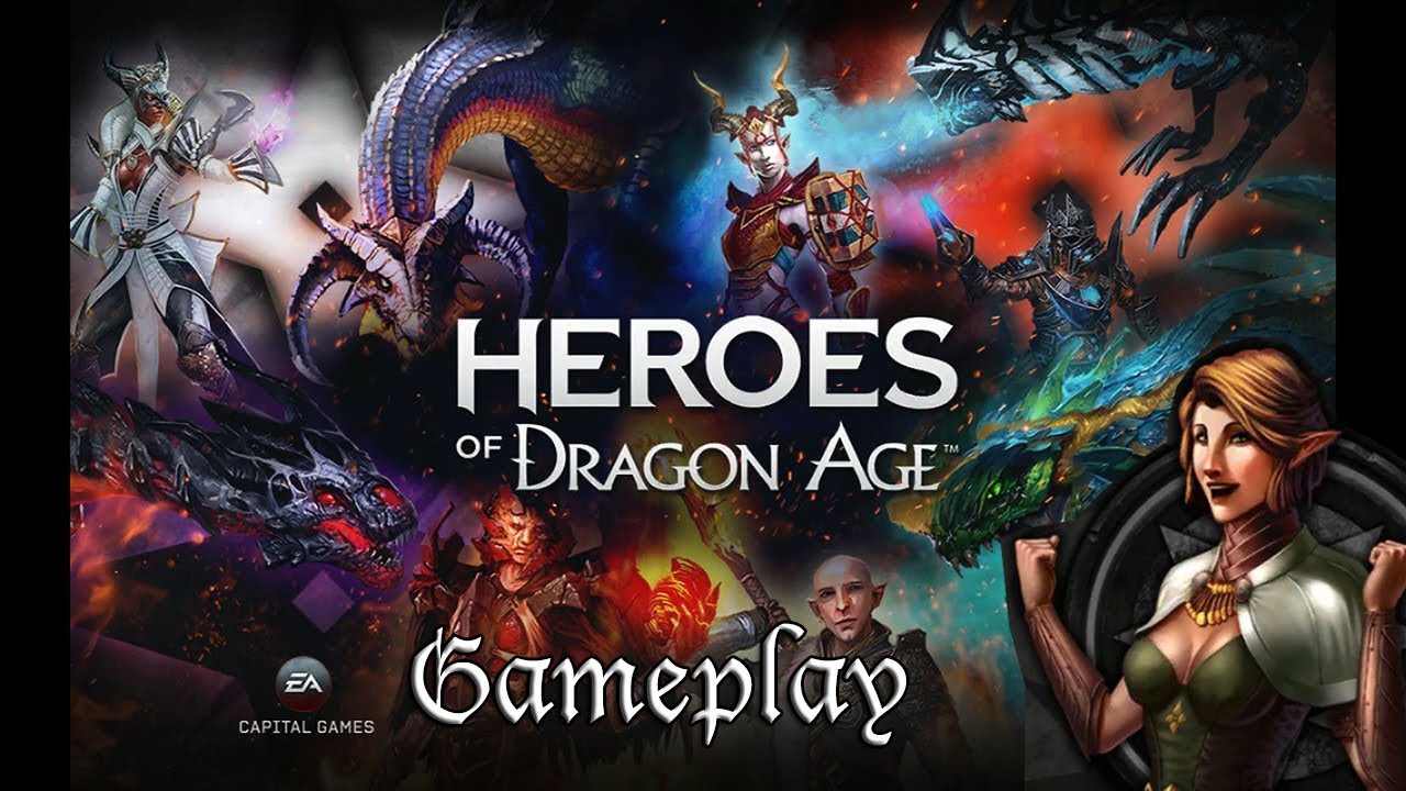 Heroes of Dragon age геймплей. Heroes of Dragon age Gameplay.