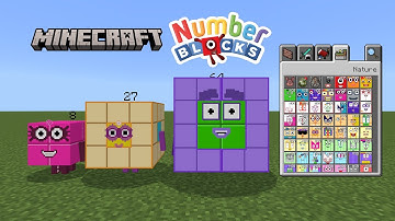 Numberblocks Minecraft Addon 1.6.0 Update
