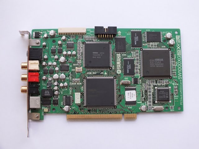 ヤマハ PCC10XG SOUND CARD 音源+ XG worksのセット ✨YAMAHA PCC10XG SOUND PC CARD XG音源 midi - メルカリ