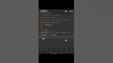 Program to check number is odd or even using c #coding#programming#coding life#codecapsoole