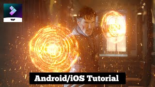 How to make Dr. Strange Portal and Shield effects on FilmoraGo | Punk Missong