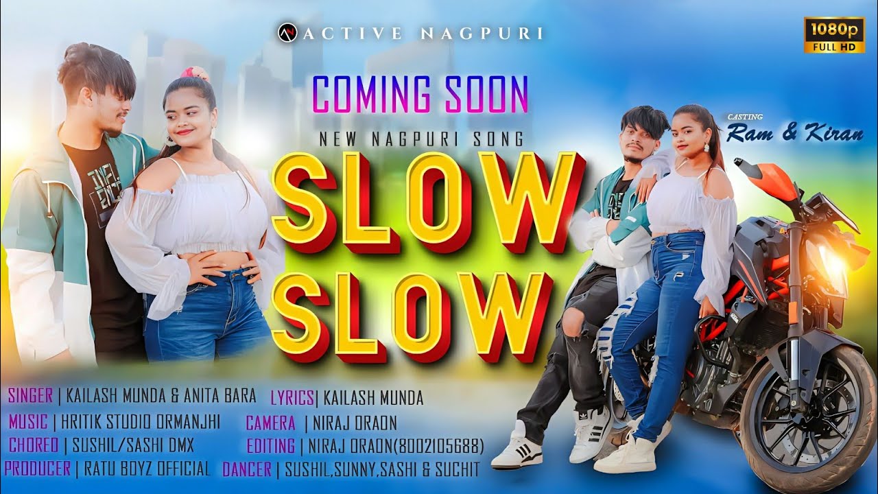 Slow Slow  Kailash Munda  Anita Bara  New Nagpuri Song 2023  Active Nagpuri
