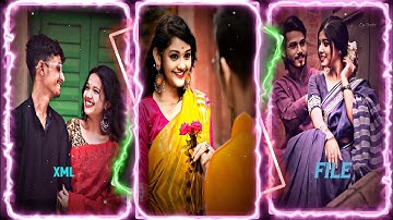 #Valobashi amio Tomay💫💘XML file Bangla song 🔰bangla song Xml file🔰 XML file alight motion 🔰XML file