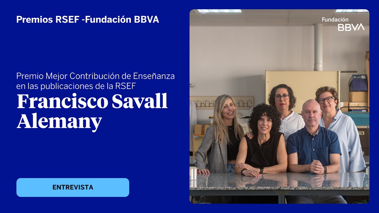 Francisco Savall: “La física es fundamental para la sociedad”