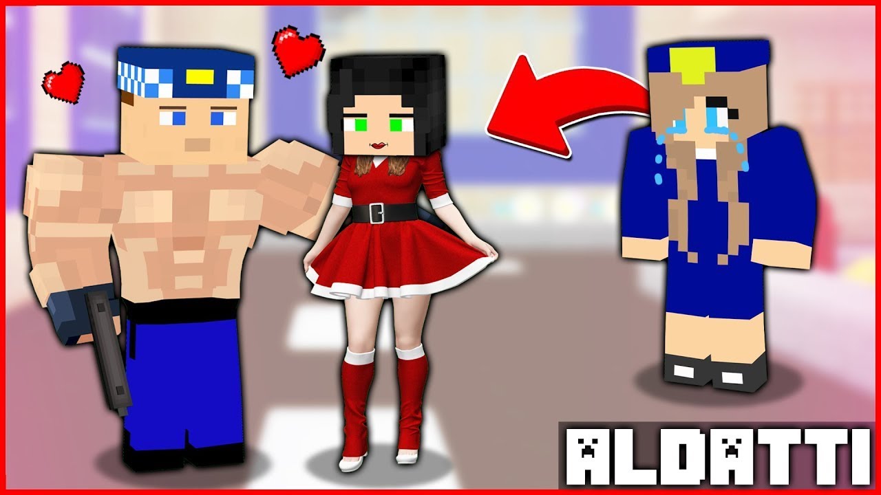 KASLI KEREM KOMİSER ASLI POLİSİ ALDATIYOR! 😱 - Minecraft ZENGİN FAKİR HAYATI!