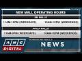 Several mall operators shorten operating hours amid state of energy emergency | ANC
