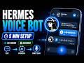How to Enable Voice Conversations with Your Hermes Telegram Bot (Super Easy for Beginners)
