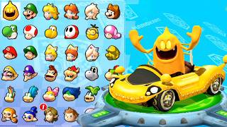 Mario Kart 8 Deluxe - Luigi's Mansion Ghosts Path to Complete Domination of the 150cc Grand Prix