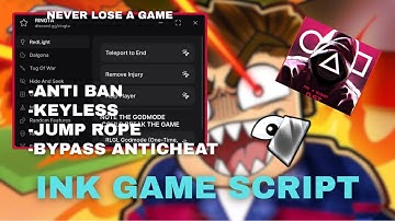 Ink Game Script *NO KEY* - New Update, Auto Win, Dalgona, Glass Bridge, Godmode & More!