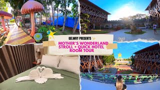 mother’s wonderland walktour part1   quick hotel room tour 🍄| gelwhy presents ✨ | insta360 x5 