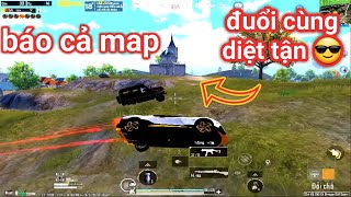 PUBG Mobile - Pha Rượt Đuổi Thanh Niên Chạy Cực Lụa Báo Cả Map Và Combo Chuyên Solo Squad