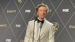 Jeremy Allen White (Best Comedy Actor, 'The Bear') Emmy Awards 2023 backstage winner interview