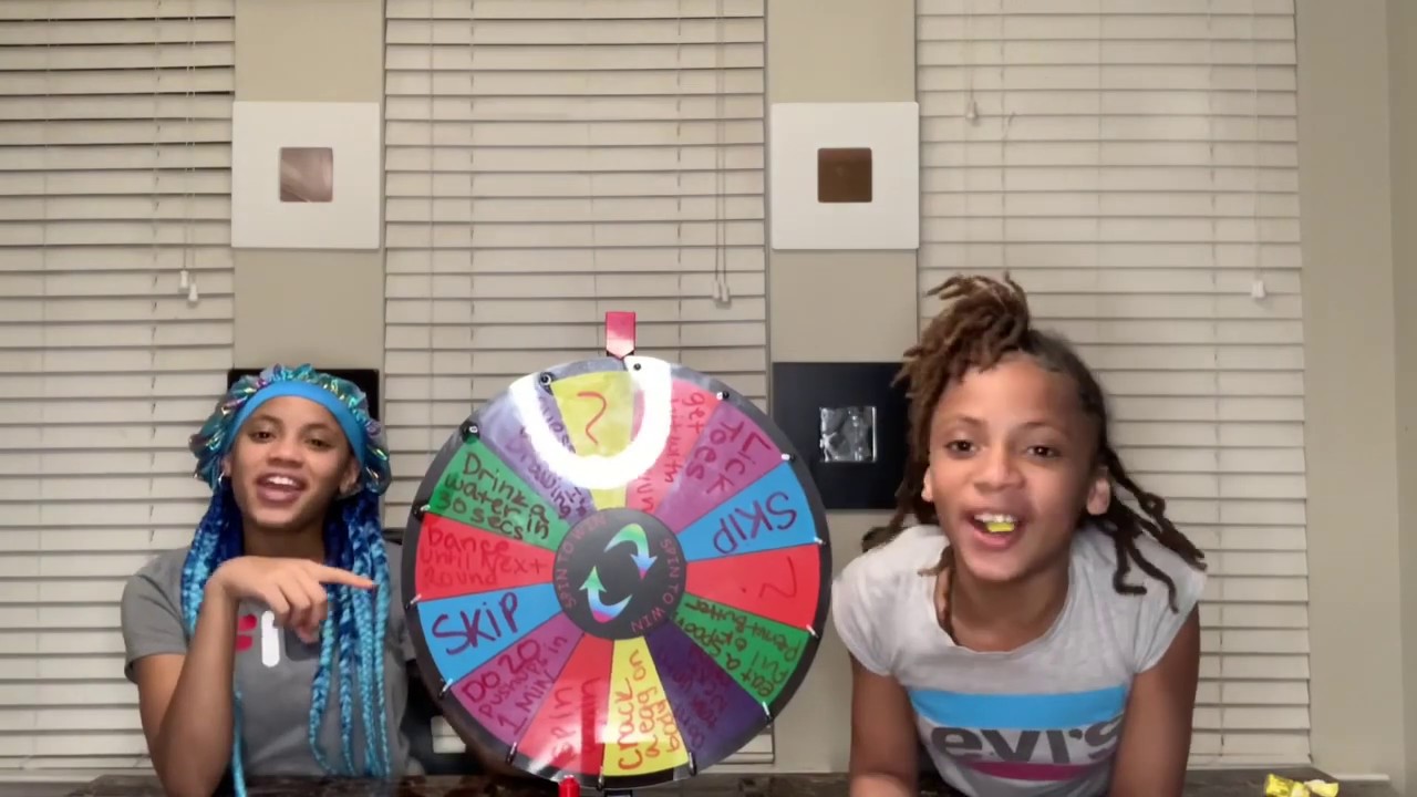 EXTREME SPIN THE WHEEL CHALLENGE | The Litt Sisters 🔥😱🤣