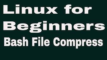 Linux Tutorial For Beginners - gzip, gunzip, tar, bzip2 commands in Hindi / Urdu