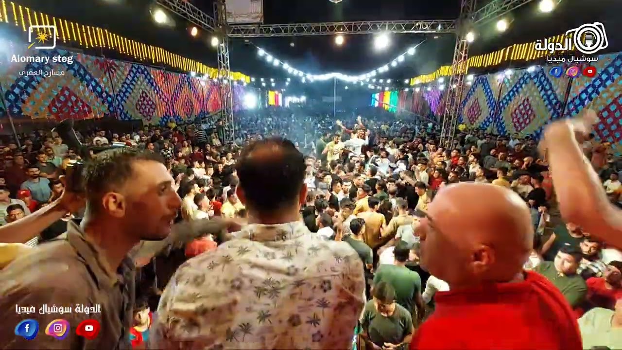 مليونية قطاع غزة شاهد أضخم مهرجان في بيت حانون فرحة ال الكفارنة يحيى المهرجان الفنان مصطفي زايد 2023