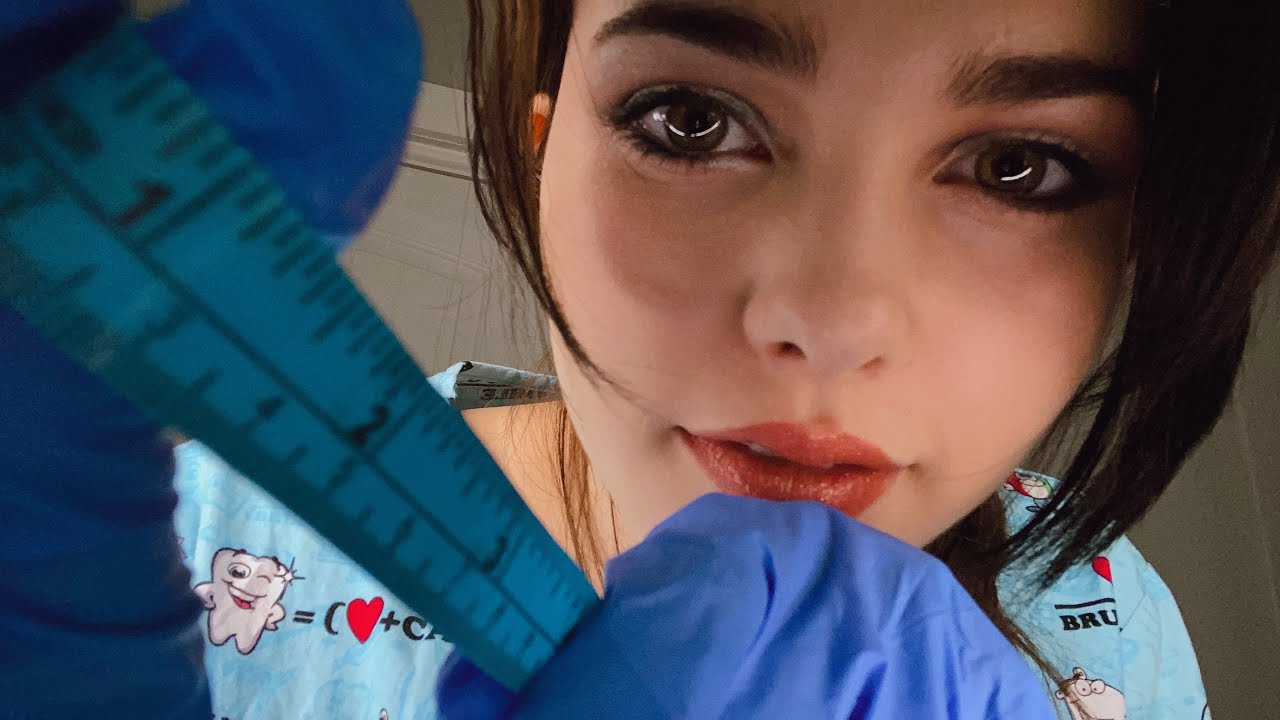 Dentist Measures Your Teeth 🦷 ASMR ROLEPLAY + Typing / Writing / Whispering & PERSONAL ATTENTION