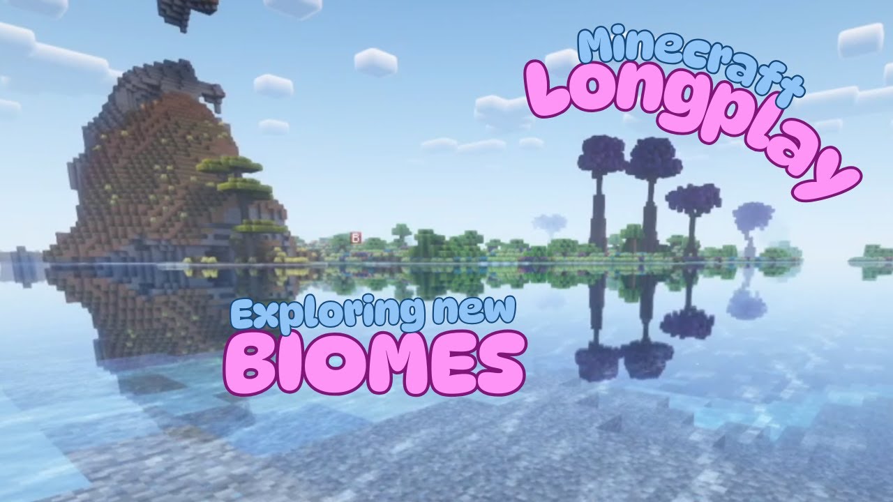 Relaxing Minecraft Longplay | Exploring New Biomes | No Commentary