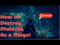 How To Easily Beat Malenia As A Mage Elden Ring Patch 1 07