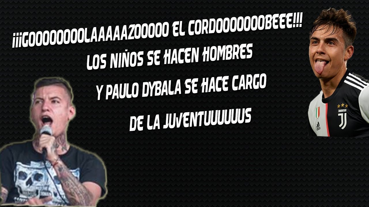 Bologna 0 2 Juventus Gol de Paulo Dybala Relato Emocionante YouTube