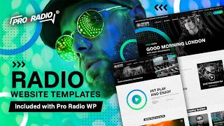 ⚡ Voltage Beats — Electronic Music Radio Website Template for WordPress #radio #wordpress