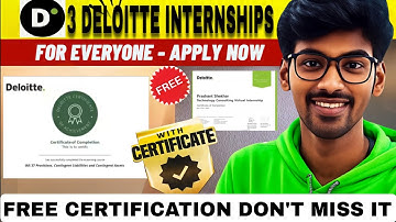 🚀 Deloitte Virtual Internship 2025 – Full Details (Free + Certificate + Work from Home) 🔥😎