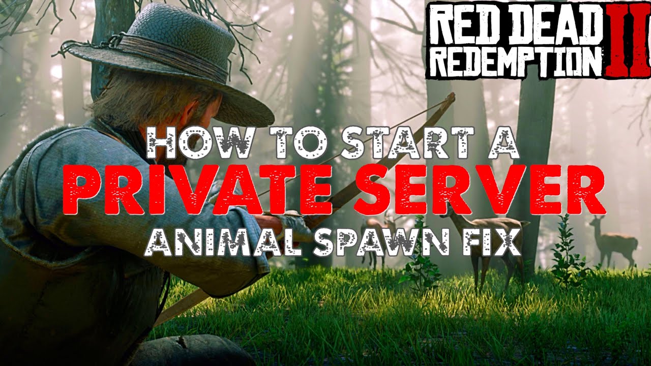 RDR2 Online How To Start A PRIVATE SERVER!!! Free Roam Private Lobby! -  YouTube