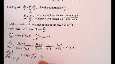 Calc3-6 Chain Rule applied to parametric equations