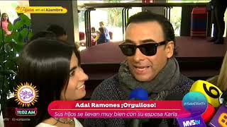 ¡Adal Ramones, feliz por la llegada de su hijo Cristóbal! | Sale el Sol