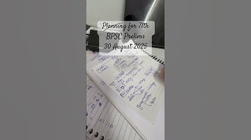 71th BPSC prelims Preparation #bpsc #bpscpre #71thbpsc #71thbpscpre