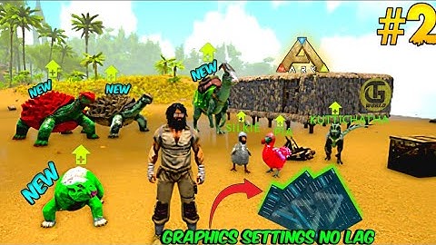 SPEED LEVELUP 🦖 AND GRAPHICS SETTINGS | ARK ULTIMATE MOBILE EDITION  TAMIL#2