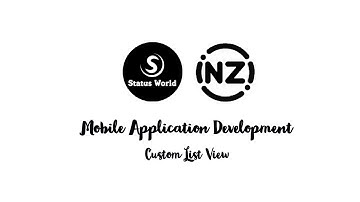 Custom List View | Android | Java | Mobile Application Development | Inzi Programmer | Speed Code