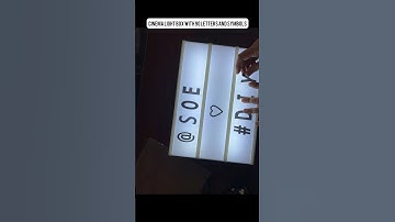 🌟Cinema Light Box with 90 letters @AmazonInOfficial under Rs.500/- #amazonfinds #productreview