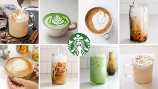 10 Starbucks Drinks to Stop Buying and Start Making!