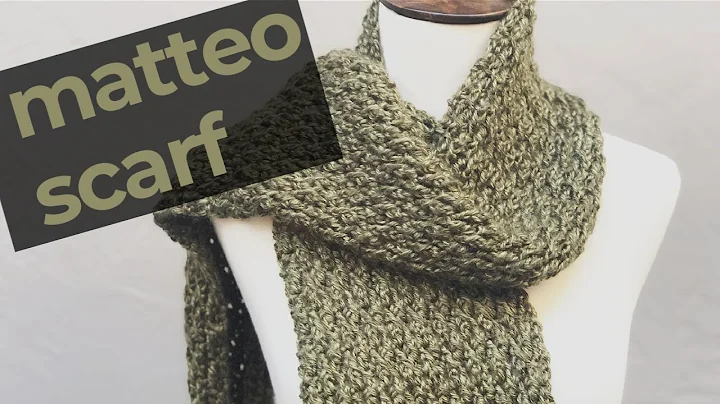 Learn to Crochet a Stylish Textured Scarf