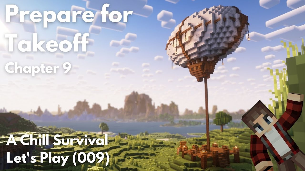 PREPARE FOR TAKEOFF | Minecraft Survival Let's Play | Episode 9 [Java 1 ...